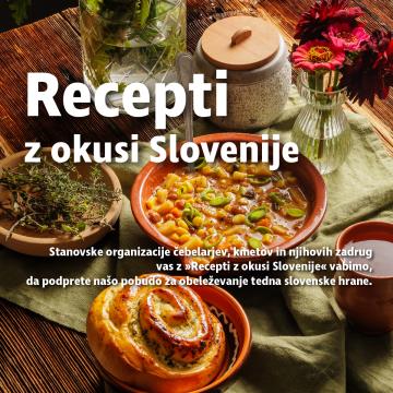 TEDEN SLOVENSKE HRANE / A SZLOVÉN ÉLELMISZEREK HETE